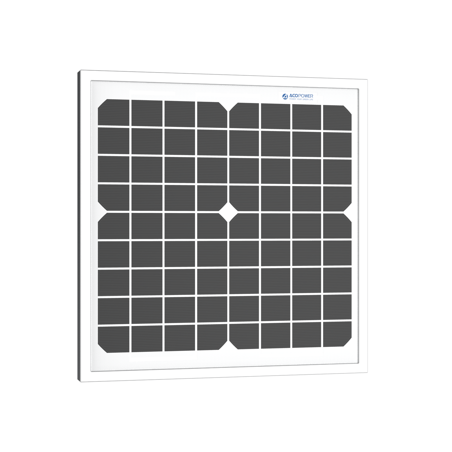 10 Watt 12 Volt Monocrystalline Solar Panel