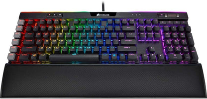 K95 RGB Platinum XT Mechanical Gaming Keyboard, Backlit RGB LED, Cherry MX RGB Brown, Black