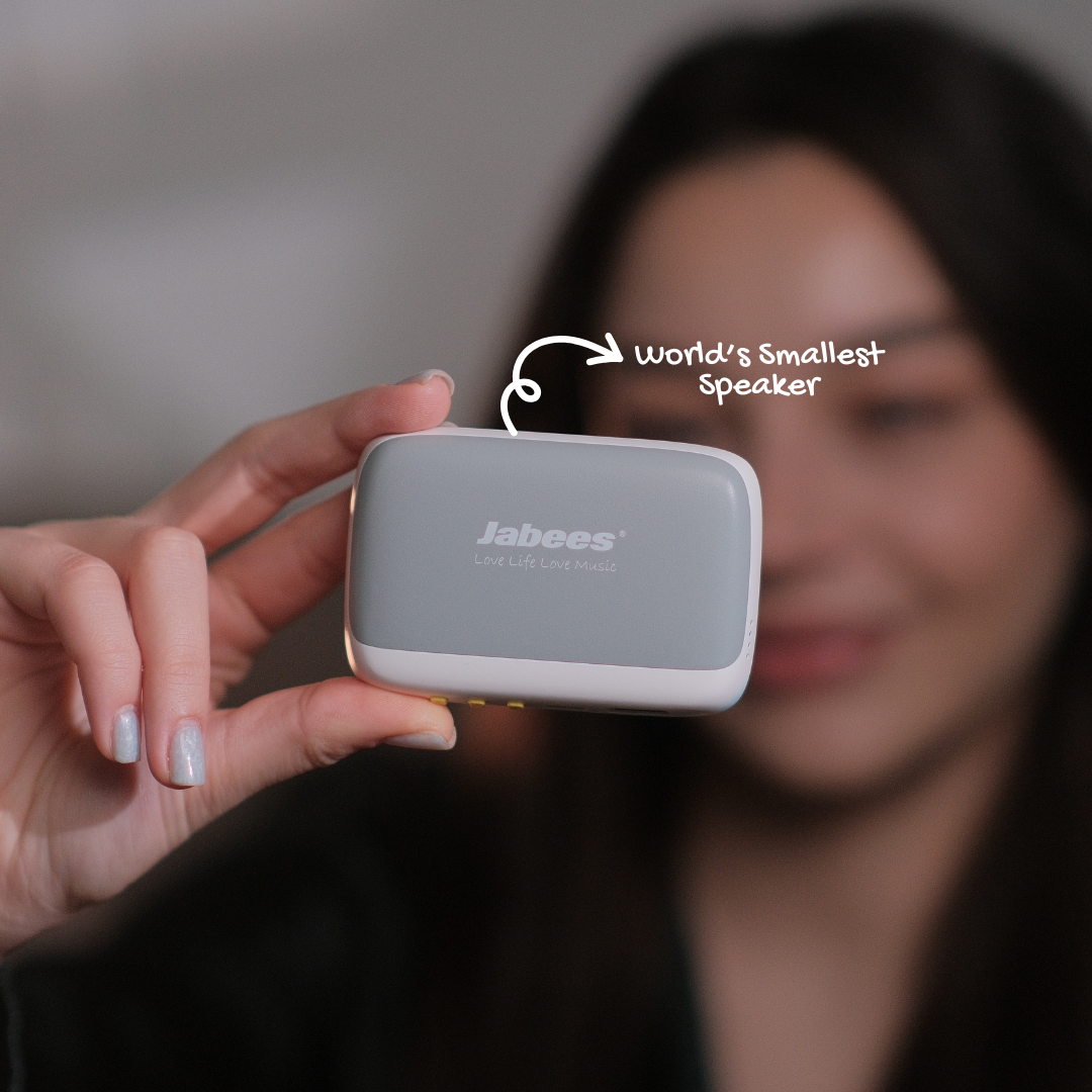 Jabees PEACE Pillow Speaker - Ultra-Thin Bone Conduction Sleep Speaker for Comfortable and Healthy Bedtime Audio