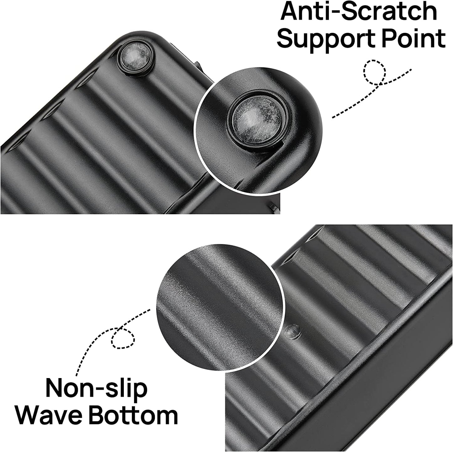 23 Pack Desk Drawer Organizers, 4 Sizes Office Desk Organizer Tray Bins, Office Organizer with Non-Slip Pads for Home Organization and Storage